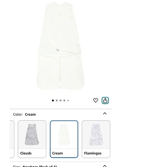 Halo Sleep Sacks Swaddles Size 0-3 - Picture 3 of 3